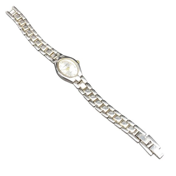 Wrangler Ladies Two-Tone Quartz Watch With Gold Dial & Silver-Tone Bracelet - Picture 5 of 7